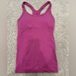 Lululemon Size 2 Pink Ebb to Street Tank